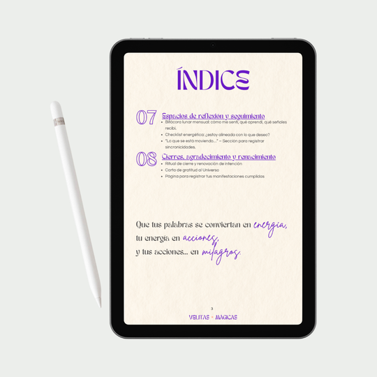 Manifestation journal
