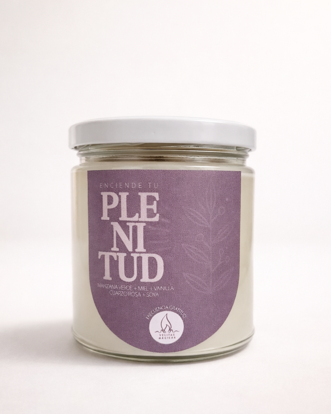 Vela aromatica de manzana, miel y vainilla
